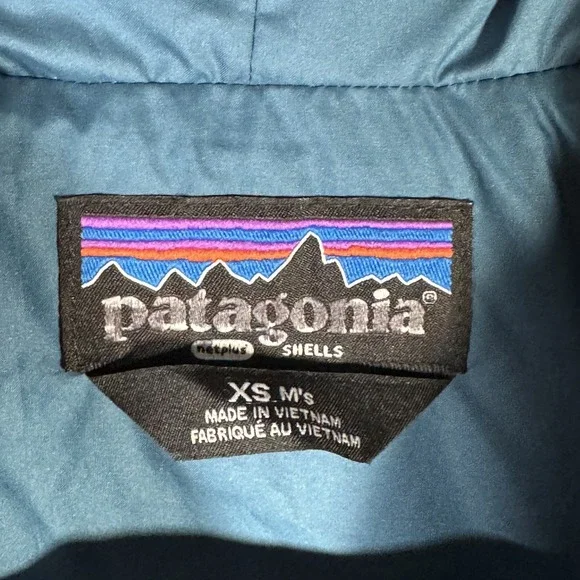Patagonia Pullover Jacket Mens XS Lightweight Insulated Box Quilted 20835